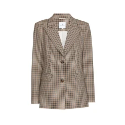 Xandres Blazer à carreaux-Femme Blazers