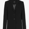Xandres Blazer cintré noir, infroissable-Femme Xandres Plus|Essentials