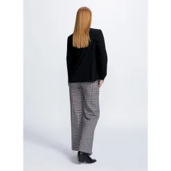 Xandres Blazer cintré noir, infroissable-Femme Xandres Plus|Essentials