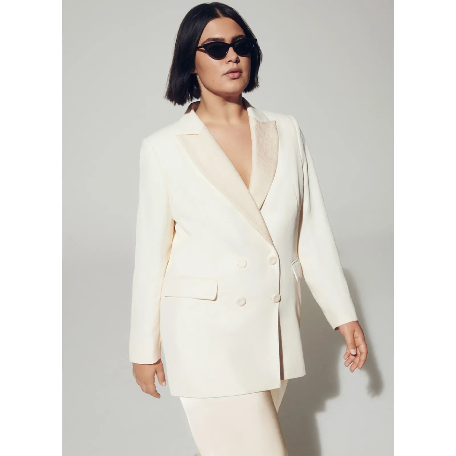 Xandres Blazer à col revers-Femme Xandres Plus|Blazers