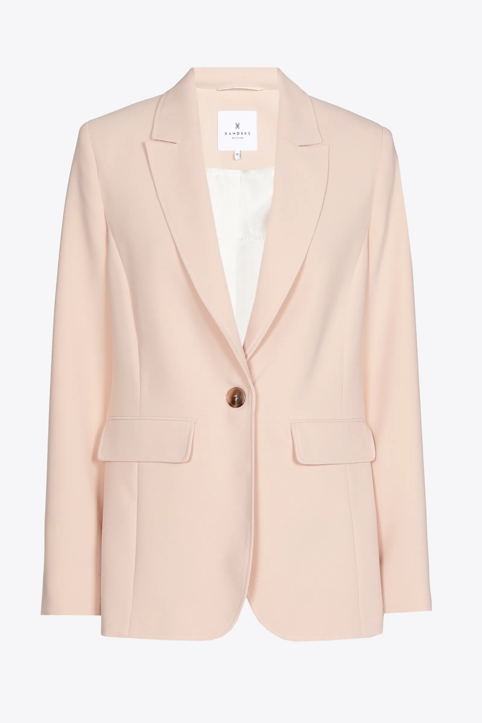 Xandres Blazer droit à col revers-Femme Xandres Plus|Blazers