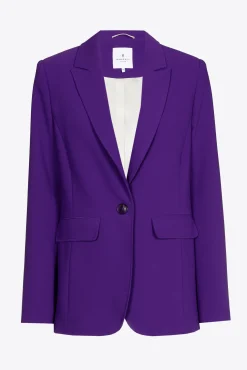 Xandres Blazer droit à col revers-Femme Xandres Plus|Blazers