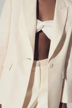 Xandres Blazer à fine texture-Femme Blazers