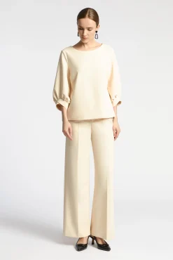 Xandres Blouse aux manches ornées d’un élégant détail-Femme Xandres Plus|Blouses