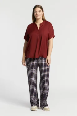 Xandres Blouse brillante-Femme Xandres Plus|Blouses