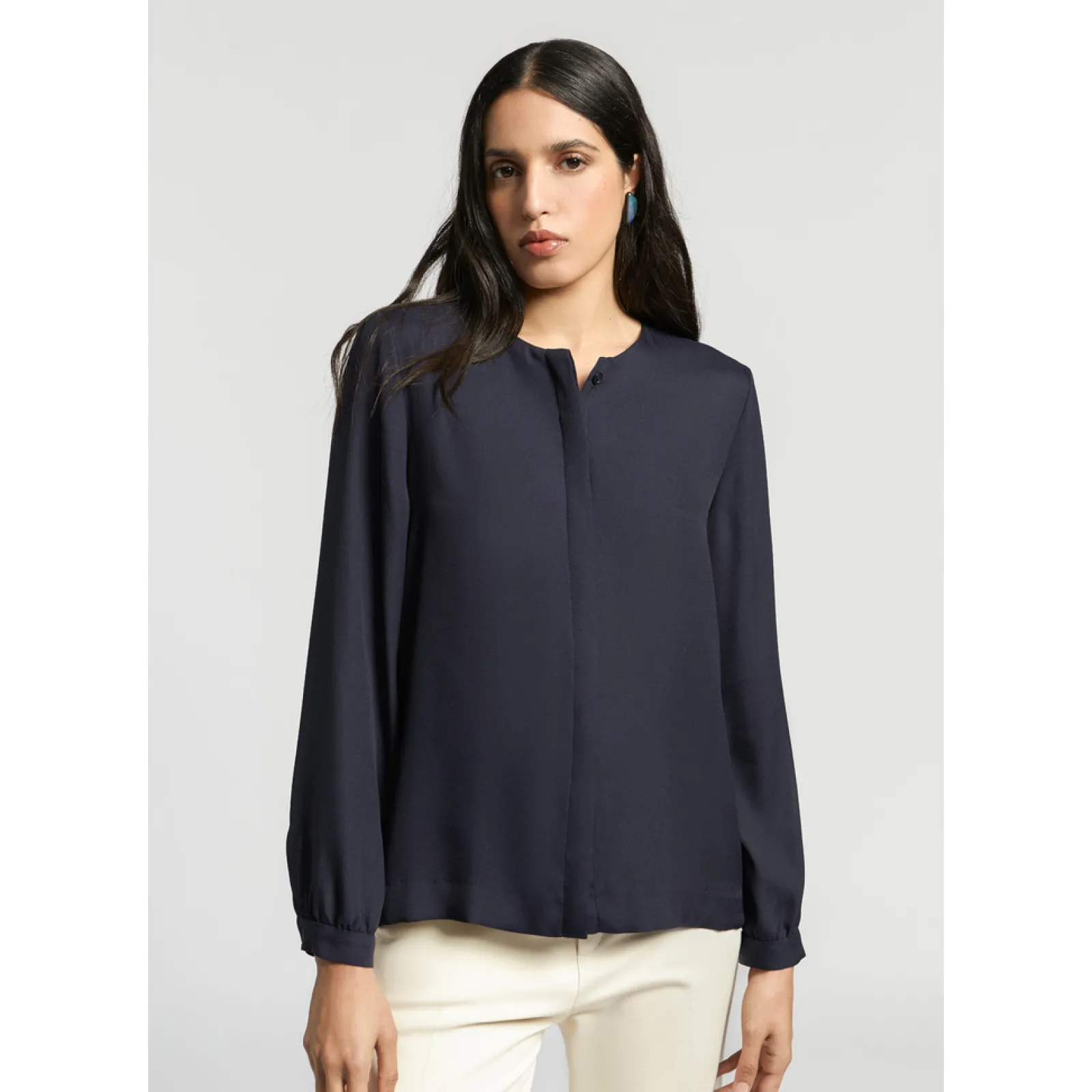 Xandres Blouse brillante-Femme Xandres Plus|Blouses