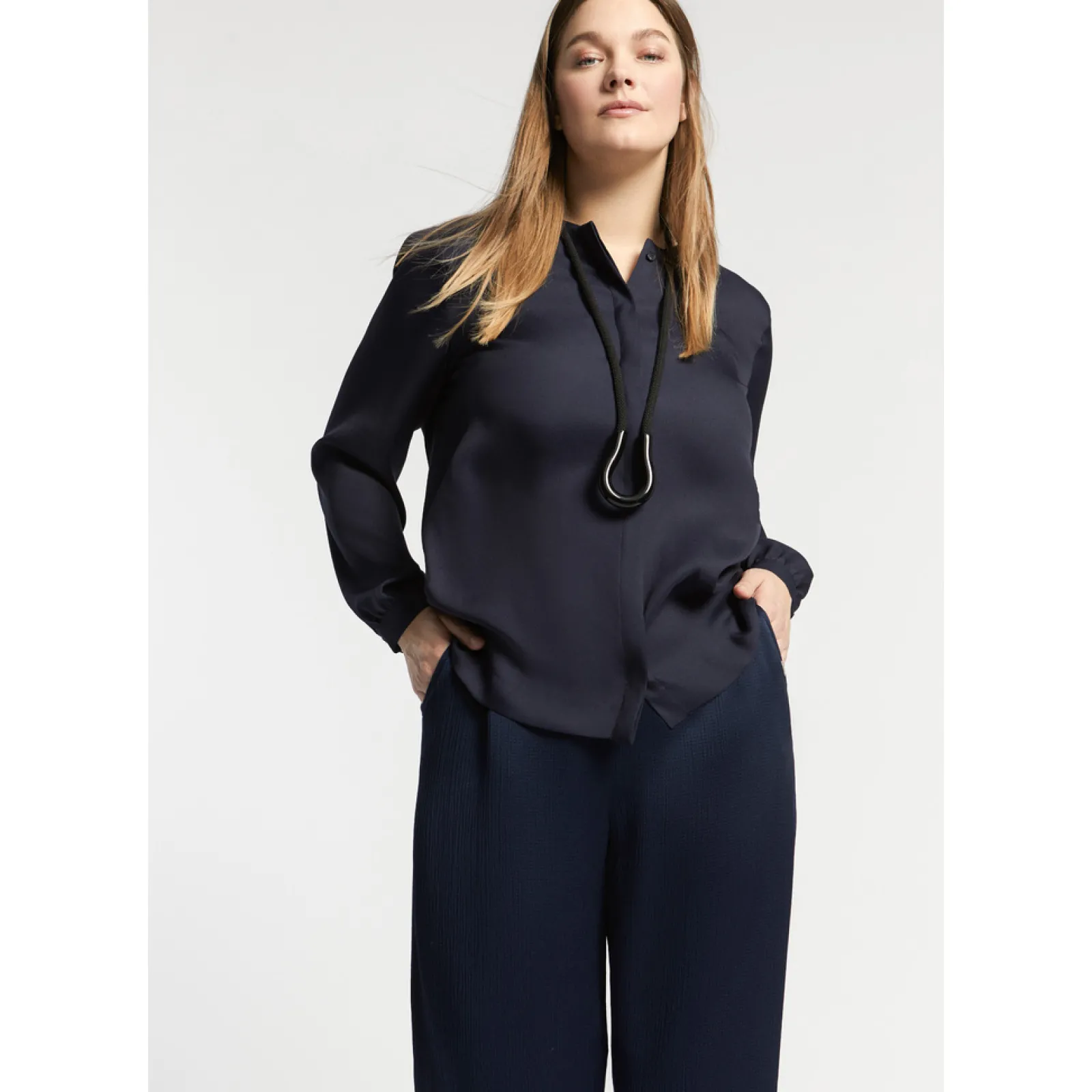 Xandres Blouse brillante-Femme Xandres Plus|Blouses