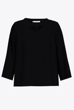 Xandres Blouse à col en V-Femme Blouses