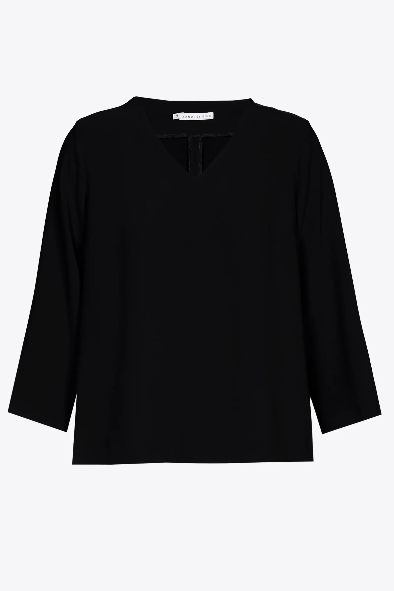 Xandres Blouse à col en V-Femme Blouses