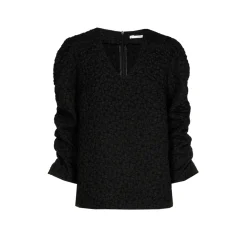 Xandres Blouse en jacquard à motif floral-Femme Blouses
