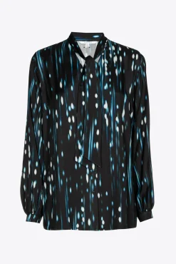 Xandres Blouse à imprimé hivernal-Femme Xandres Plus|Blouses