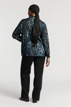 Xandres Blouse à imprimé hivernal-Femme Xandres Plus|Blouses
