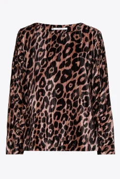Xandres Blouse à imprimé léopard-Femme Blouses