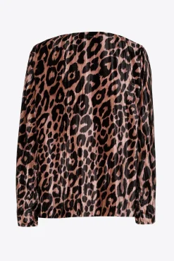 Xandres Blouse à imprimé léopard-Femme Blouses
