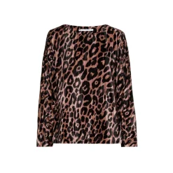 Xandres Blouse à imprimé léopard-Femme Blouses