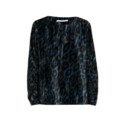 Xandres Blouse à imprimé léopard-Femme Blouses