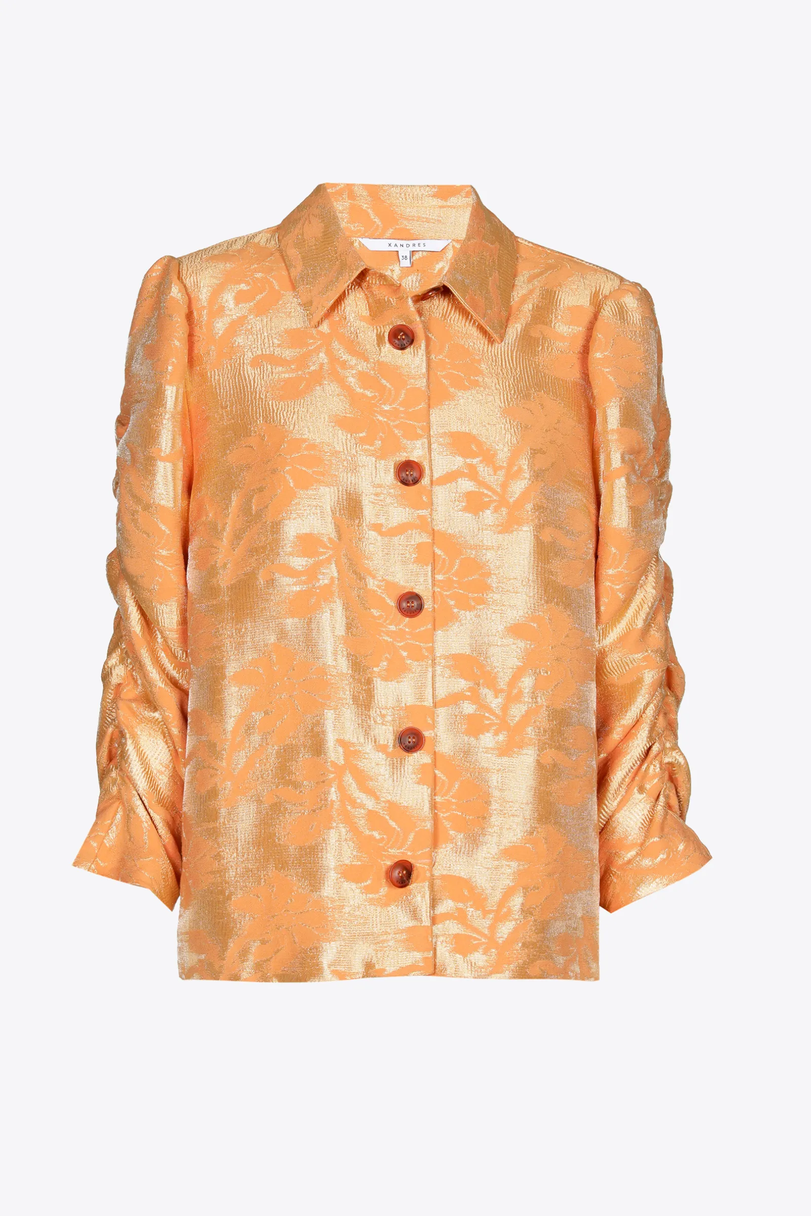 Xandres Blouse jacquard à imprimé floral-Femme Blouses