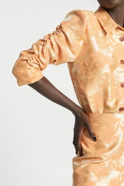 Xandres Blouse jacquard à imprimé floral-Femme Blouses