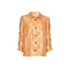 Xandres Blouse jacquard à imprimé floral-Femme Blouses