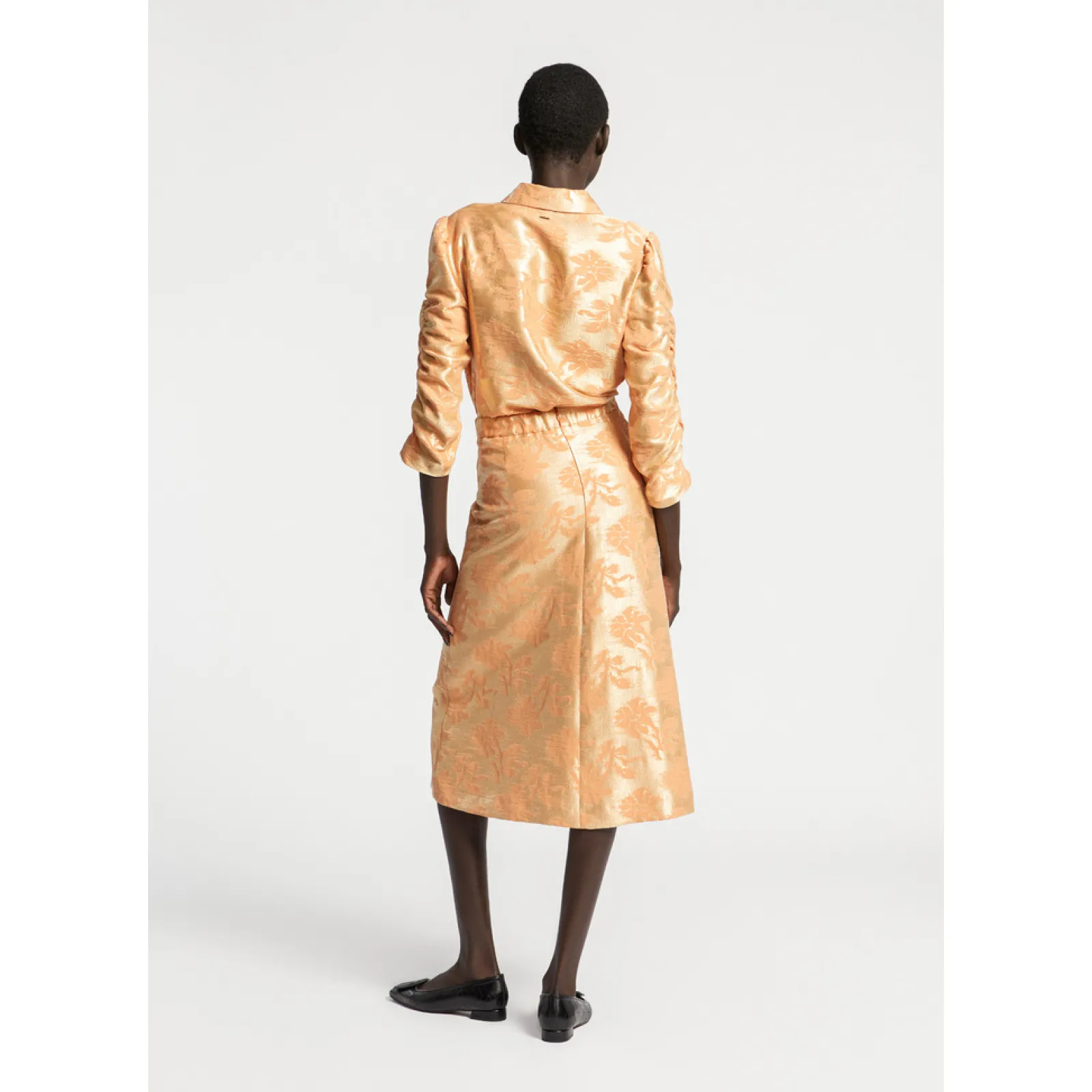 Xandres Blouse jacquard à imprimé floral-Femme Blouses