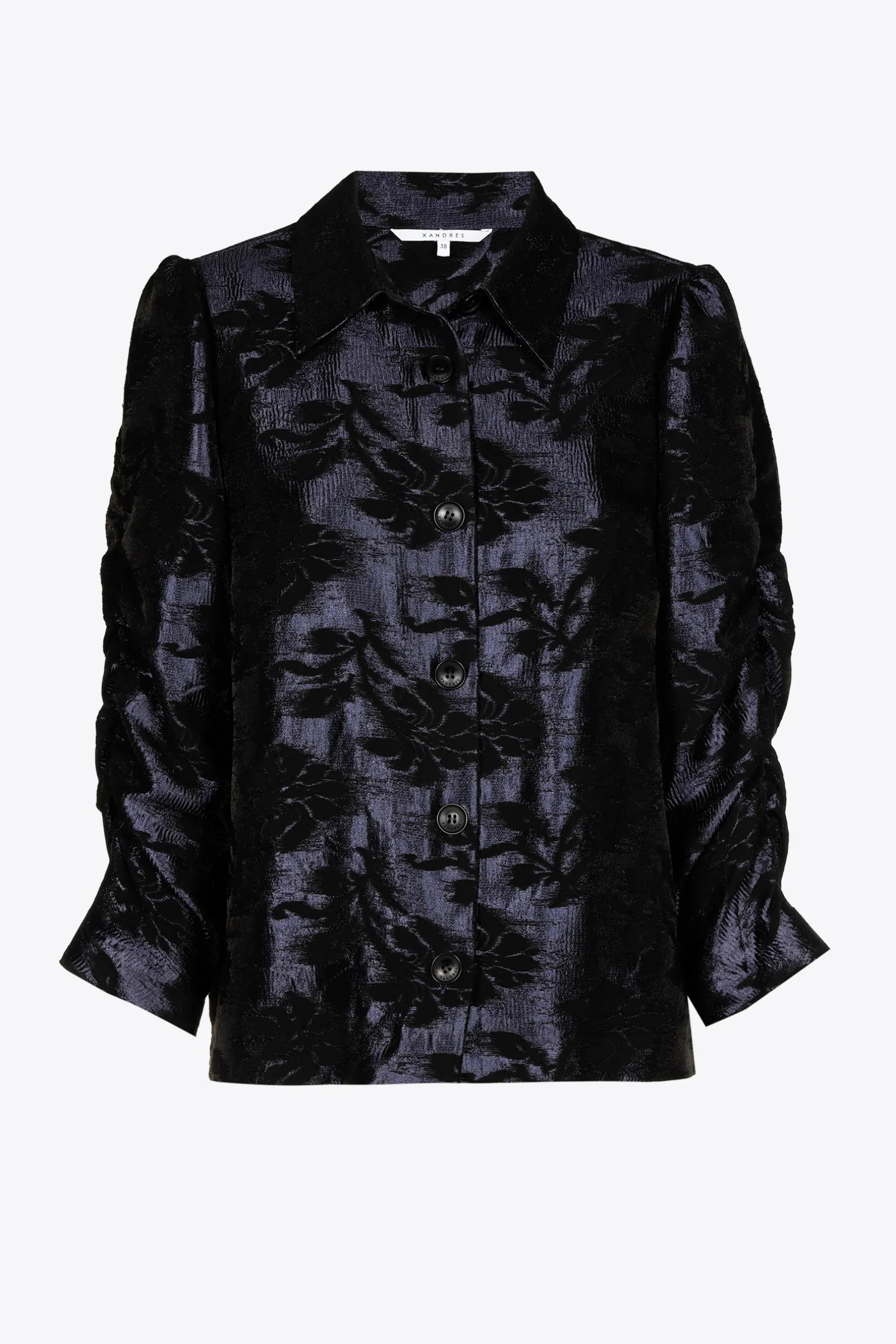 Xandres Blouse jacquard à imprimé floral-Femme Blouses