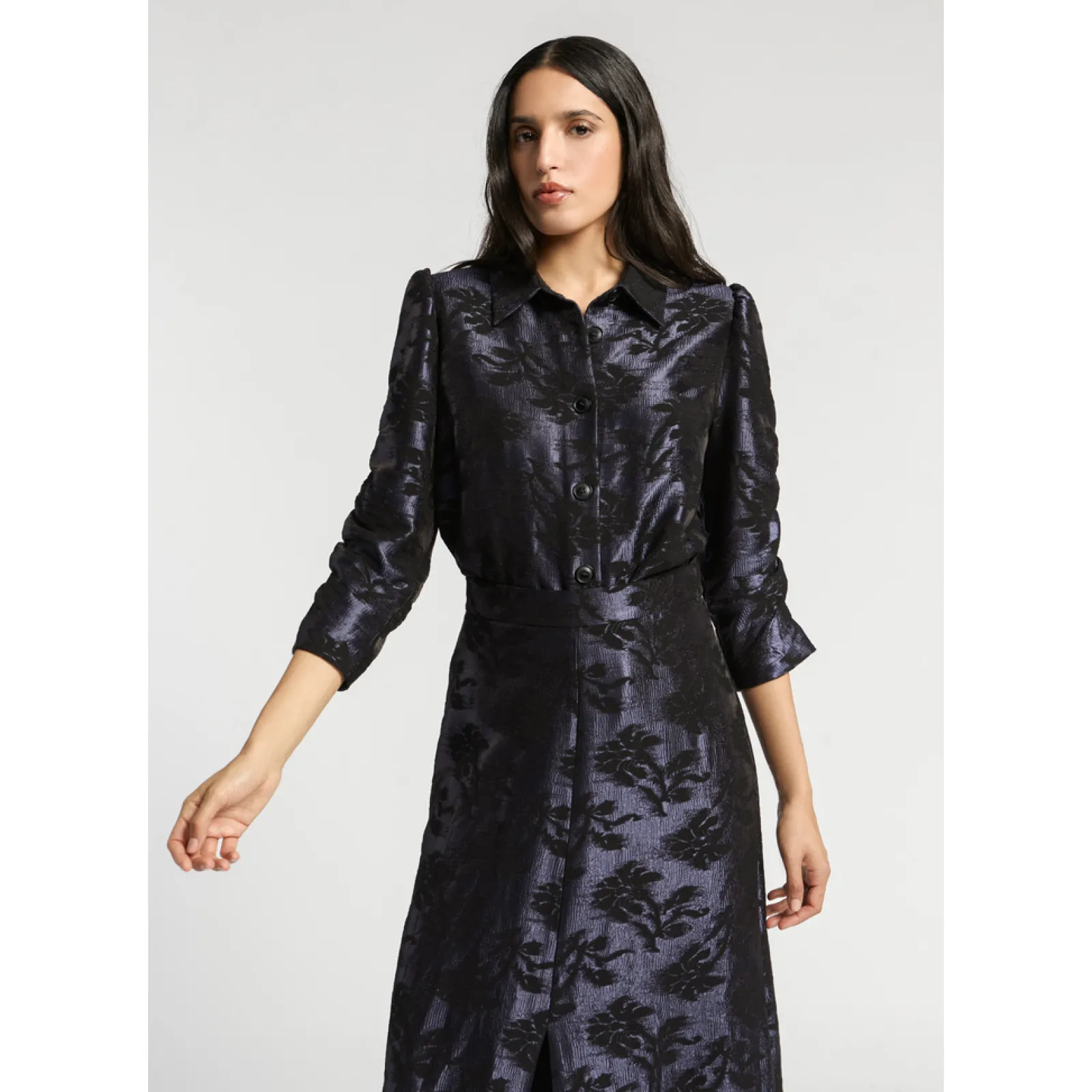Xandres Blouse jacquard à imprimé floral-Femme Blouses