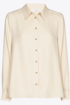 Xandres Blouse élégante avec col de chemise-Femme Blouses|Xandres Plus