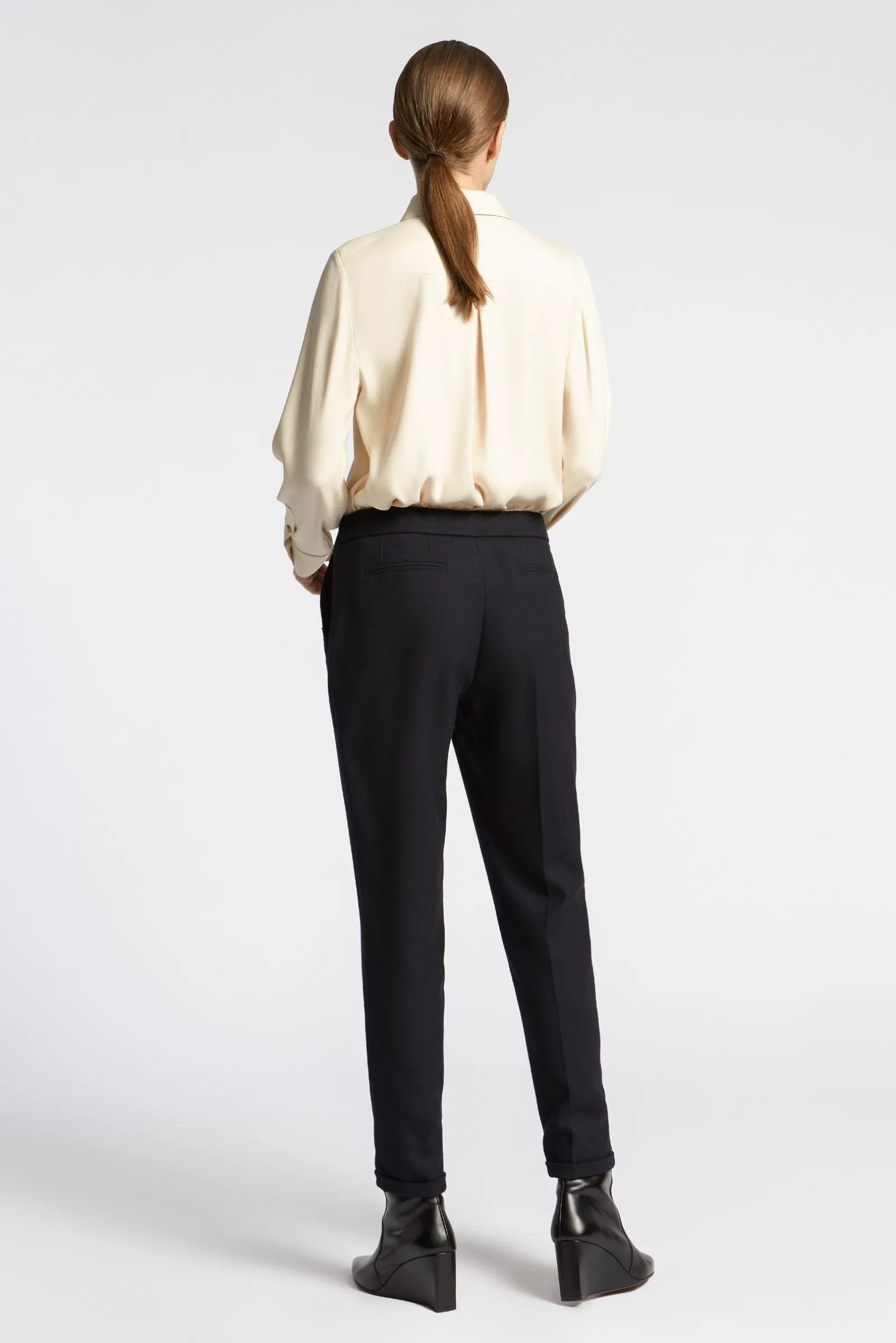 Xandres Blouse élégante avec col de chemise-Femme Blouses|Xandres Plus