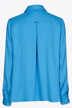 Xandres Blouse élégante avec col de chemise-Femme Xandres Plus|Blouses