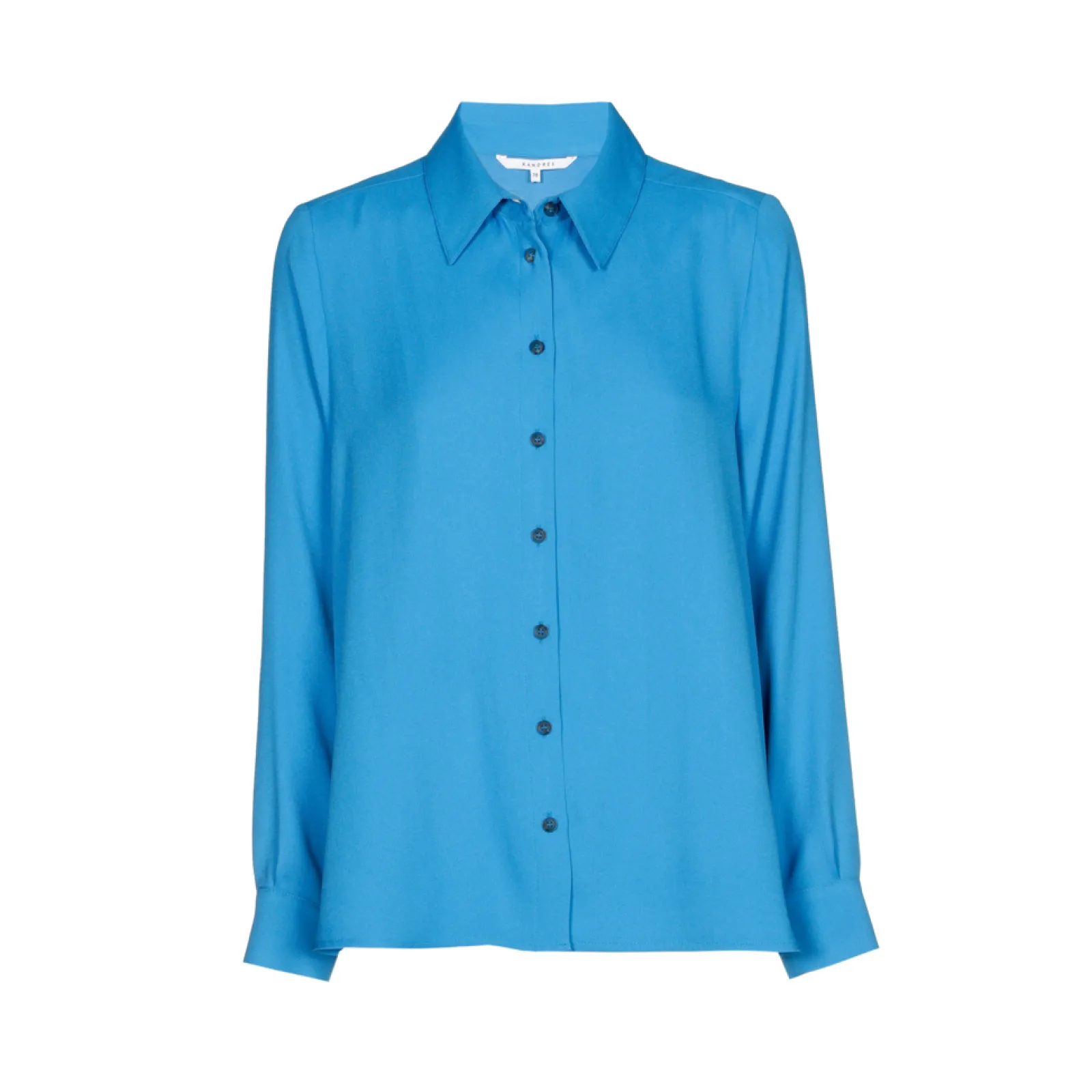 Xandres Blouse élégante avec col de chemise-Femme Xandres Plus|Blouses