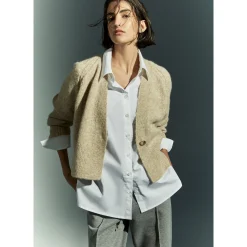 Xandres Blouse à manches bouffantes-Femme Blouses