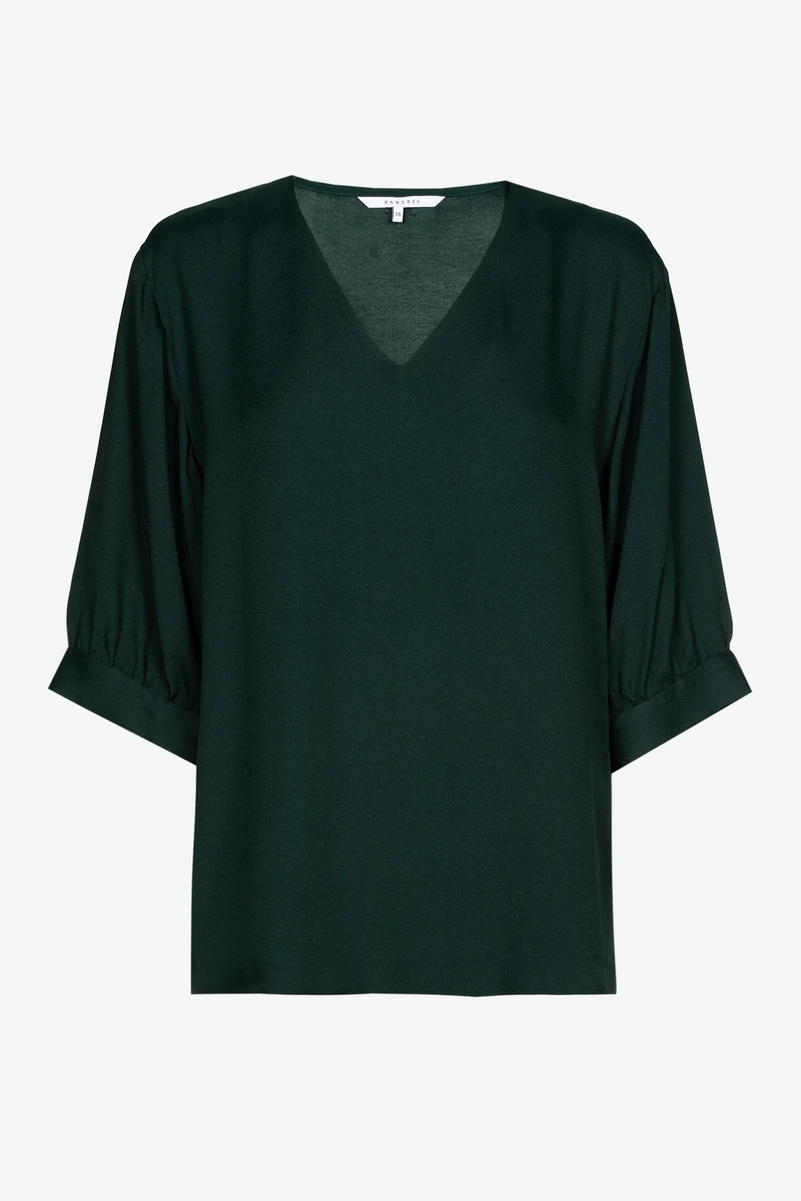Xandres Blouse à manches froncées-Femme Xandres Plus|Blouses