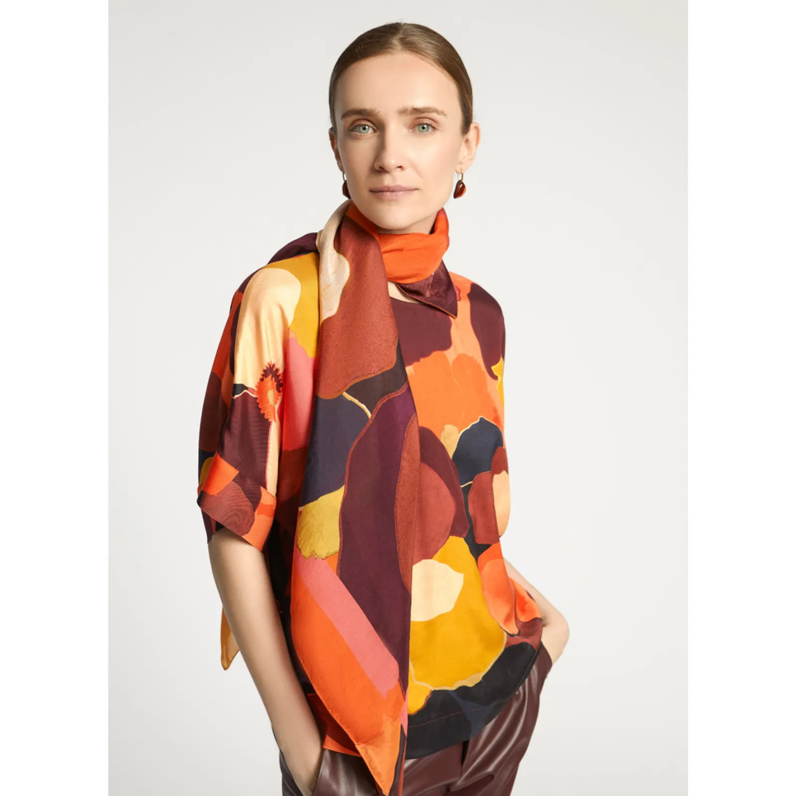 Xandres Blouse à motif floral-Femme Blouses