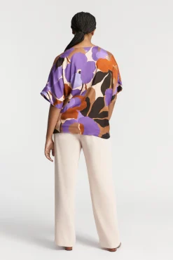 Xandres Blouse à motif floral-Femme Xandres Plus
