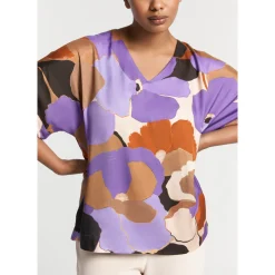 Xandres Blouse à motif floral-Femme Xandres Plus