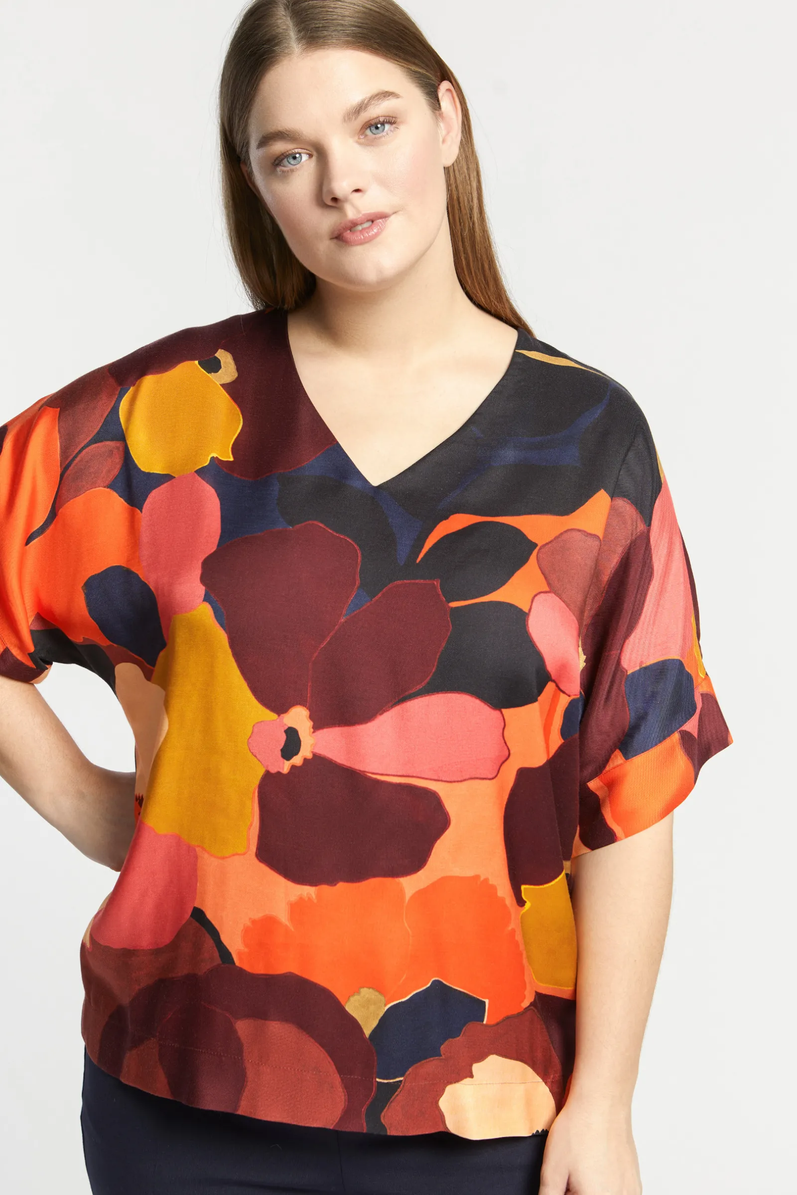 Xandres Blouse à motif floral-Femme Xandres Plus|Blouses