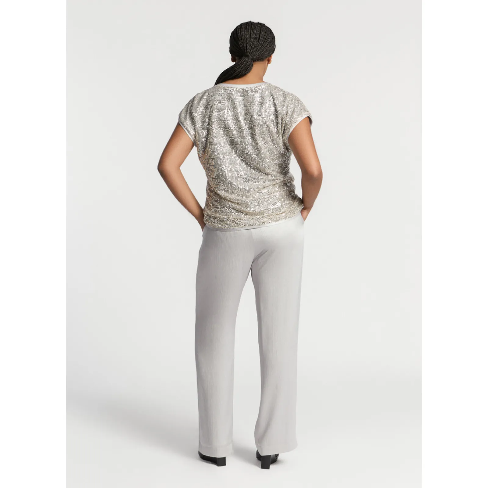 Xandres Blouse à paillettes-Femme Xandres Plus