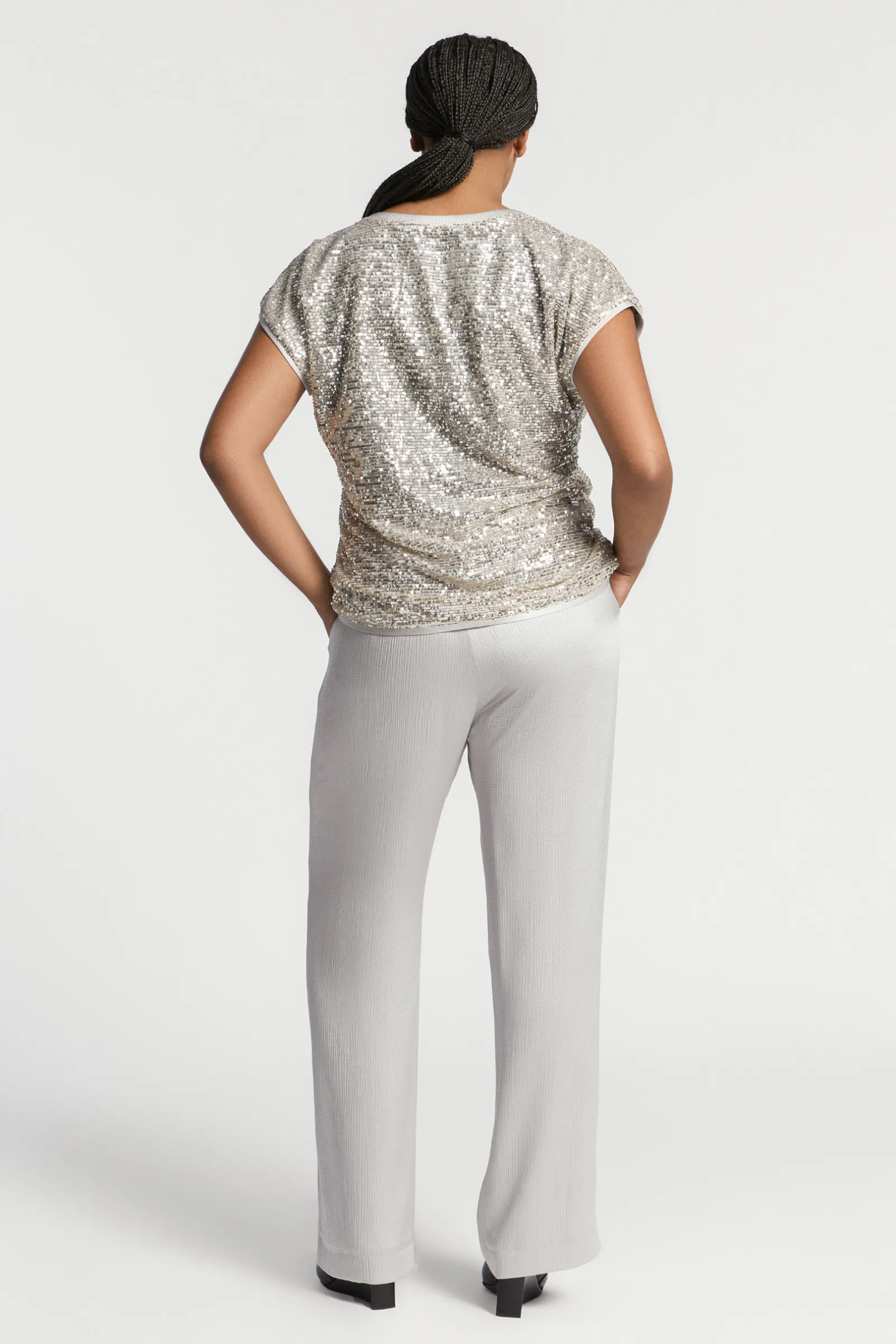 Xandres Blouse à paillettes-Femme Xandres Plus