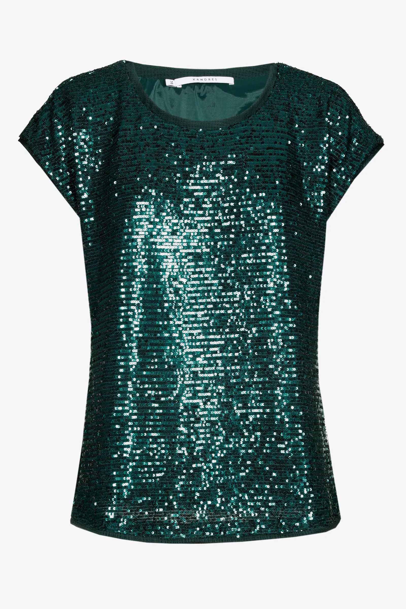 Xandres Blouse à paillettes-Femme Xandres Plus|Blouses