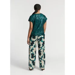 Xandres Blouse à paillettes-Femme Xandres Plus|Blouses