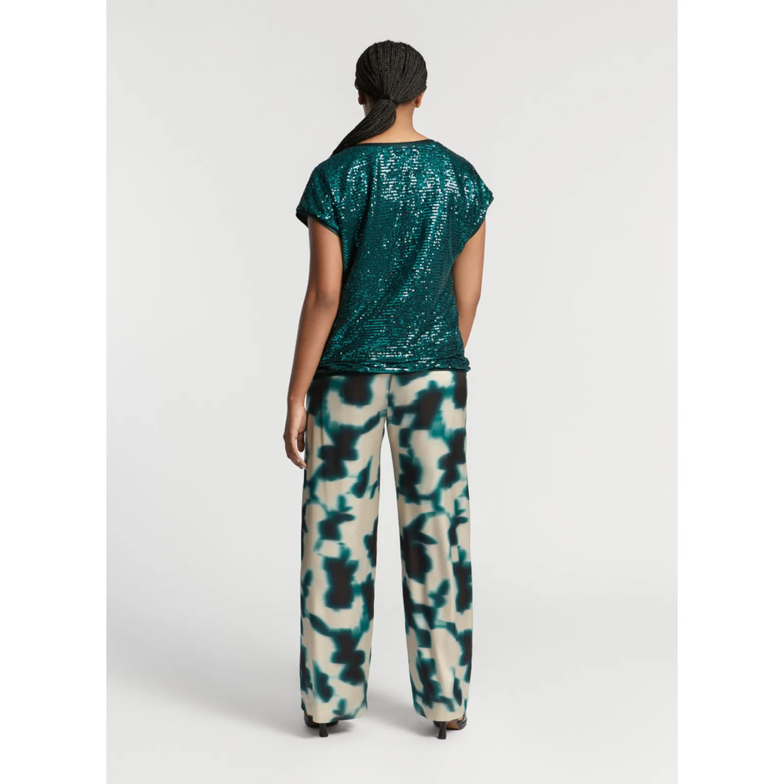 Xandres Blouse à paillettes-Femme Xandres Plus|Blouses