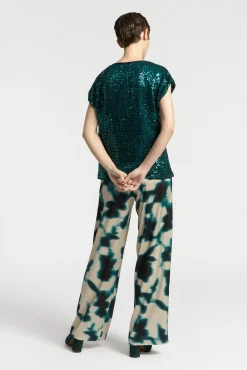 Xandres Blouse à paillettes-Femme Xandres Plus|Blouses
