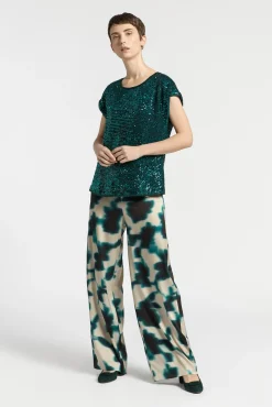 Xandres Blouse à paillettes-Femme Xandres Plus|Blouses