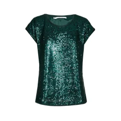 Xandres Blouse à paillettes-Femme Xandres Plus|Blouses
