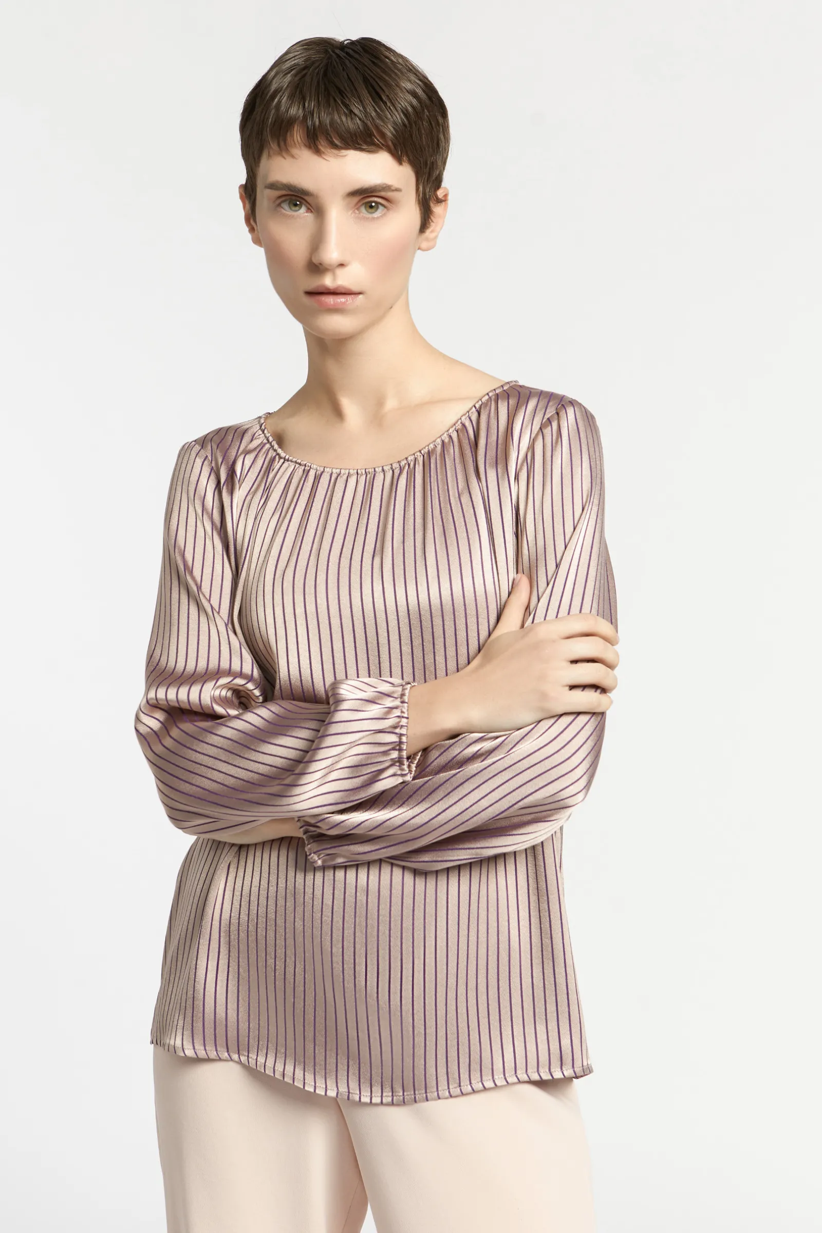 Xandres Blouse rayée-Femme Xandres Plus|Blouses