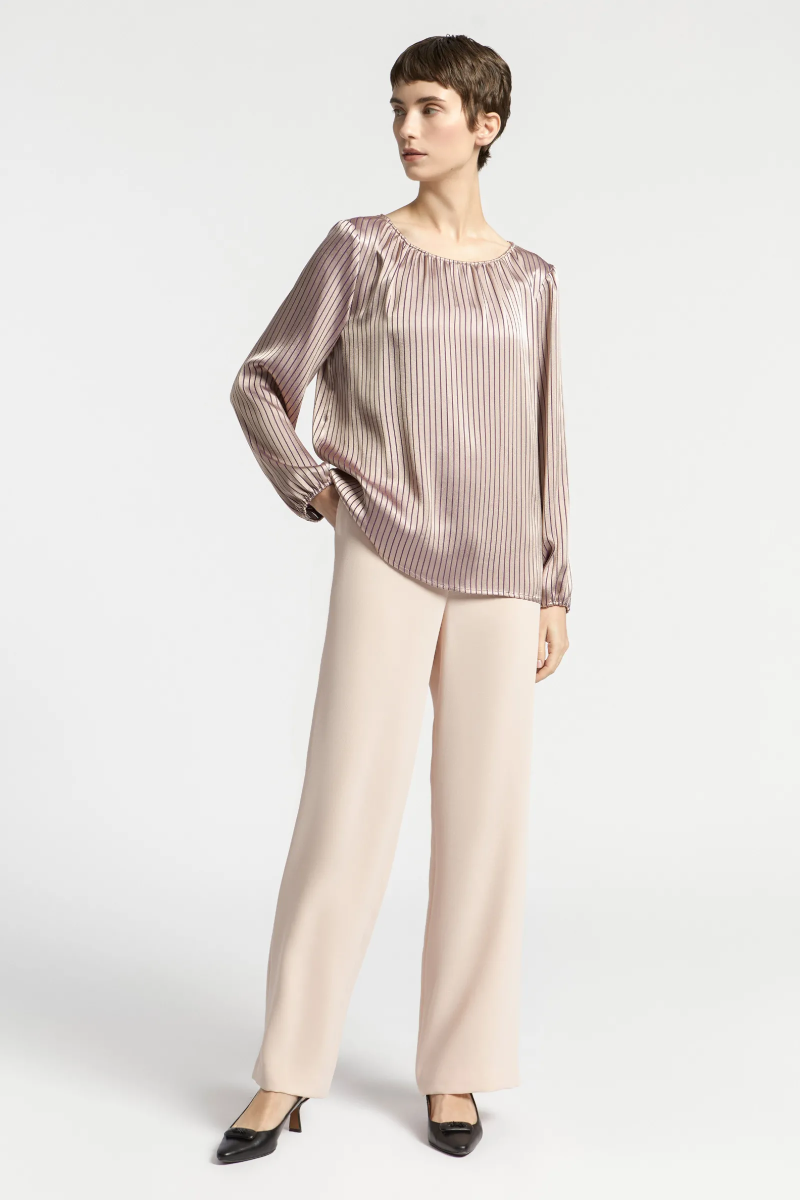 Xandres Blouse rayée-Femme Xandres Plus|Blouses