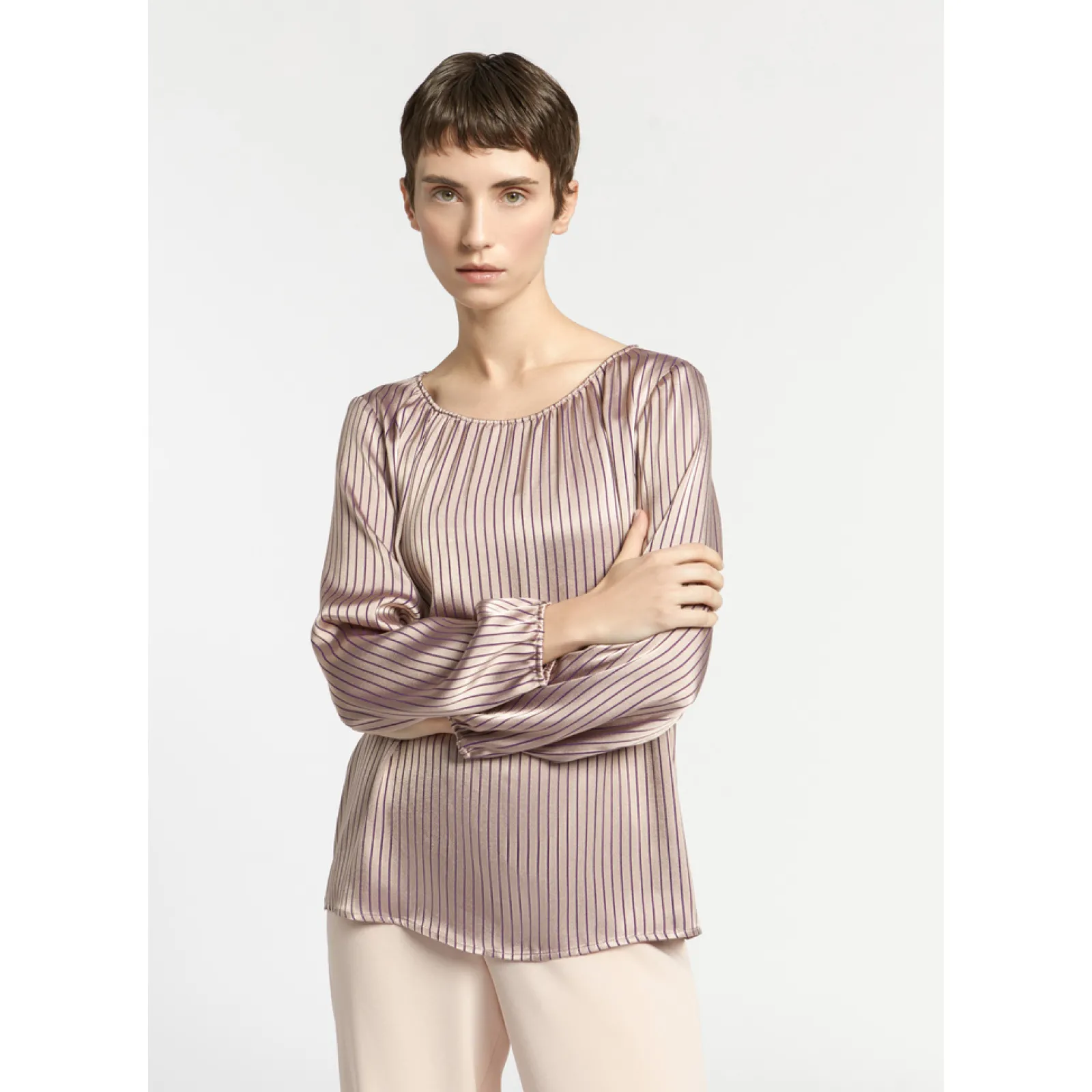 Xandres Blouse rayée-Femme Xandres Plus|Blouses