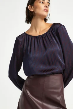 Xandres Blouse rayée-Femme Xandres Plus|Blouses