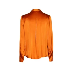 Xandres Blouse unie en soie-Femme Xandres Plus|Blouses