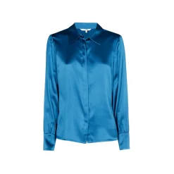 Xandres Blouse unie en soie-Femme Xandres Plus|Blouses